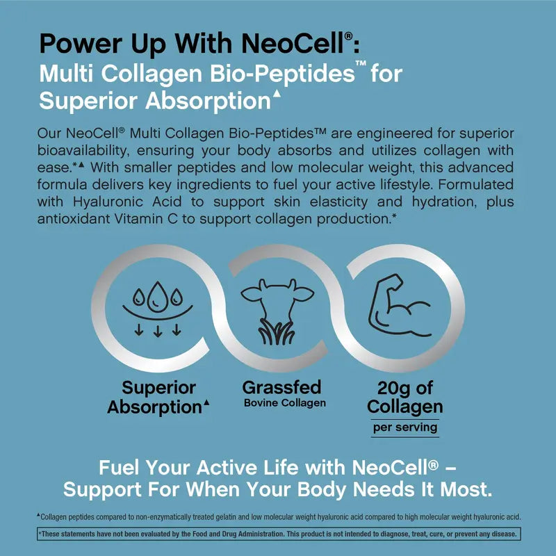 NeoCell Multi Collagen Peptides Powder 2-Pack